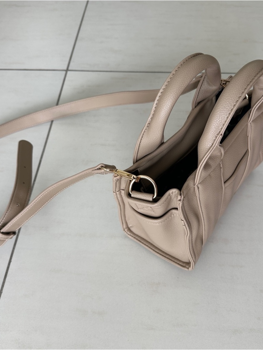 Popflex Leather Mini Tote Bag - Picture 5 of 5